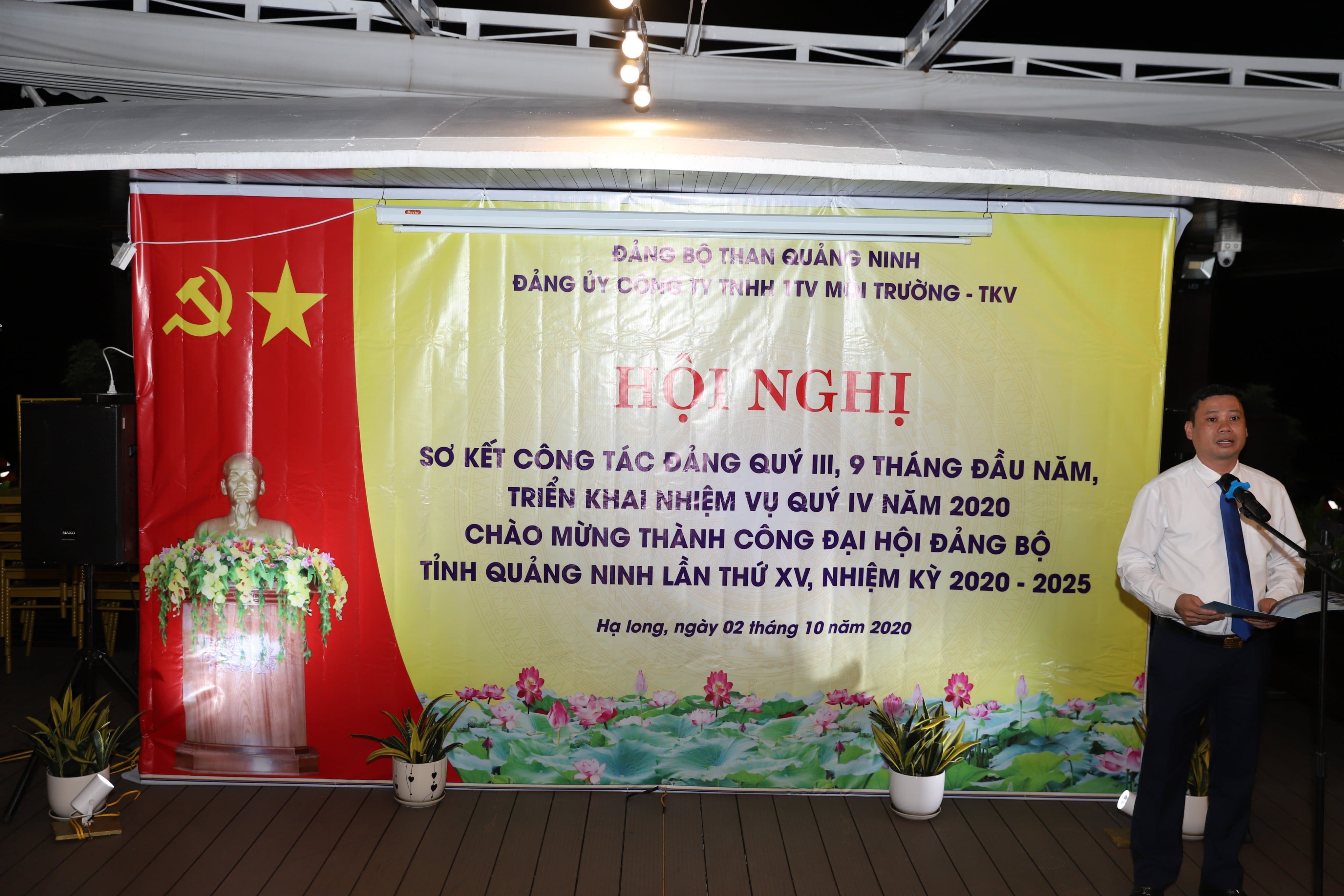 ĐẢNG ỦY CÔNG TY MÔI TRƯỜNG SƠ KẾT 9 THÁNG ĐẦU NĂM 2020
