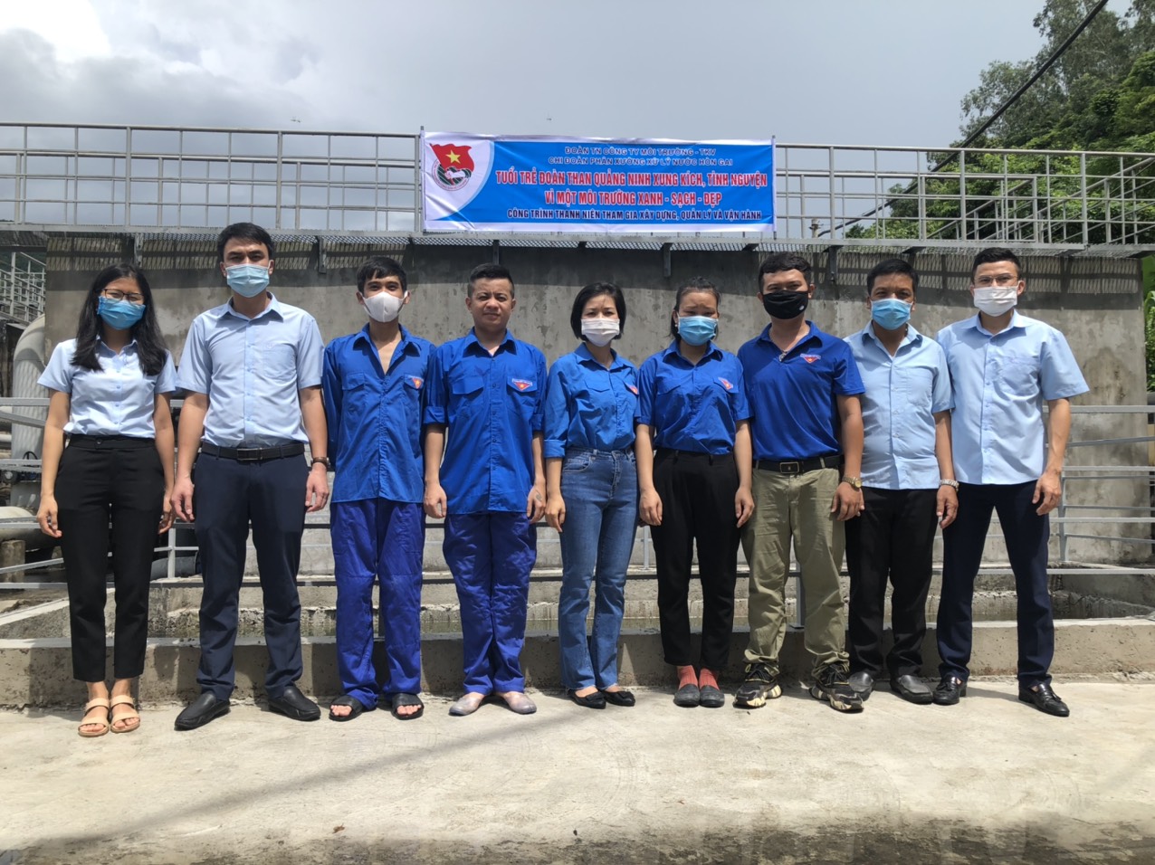 ĐTN CÔNG TY MÔI TRƯỜNG HOÀN THÀNH TỐT CHƯƠNG TRÌNH TÌNH NGUYỆN HÈ 2021.
