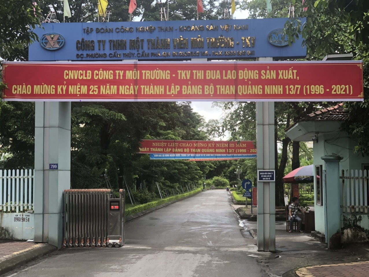 CÔNG TY MÔI TRƯỜNG - TKV HƯỚNG TỚI KỶ NIỆM 25 NĂM THÀNH LẬP ĐẢNG BỘ THAN QUẢNG NINH