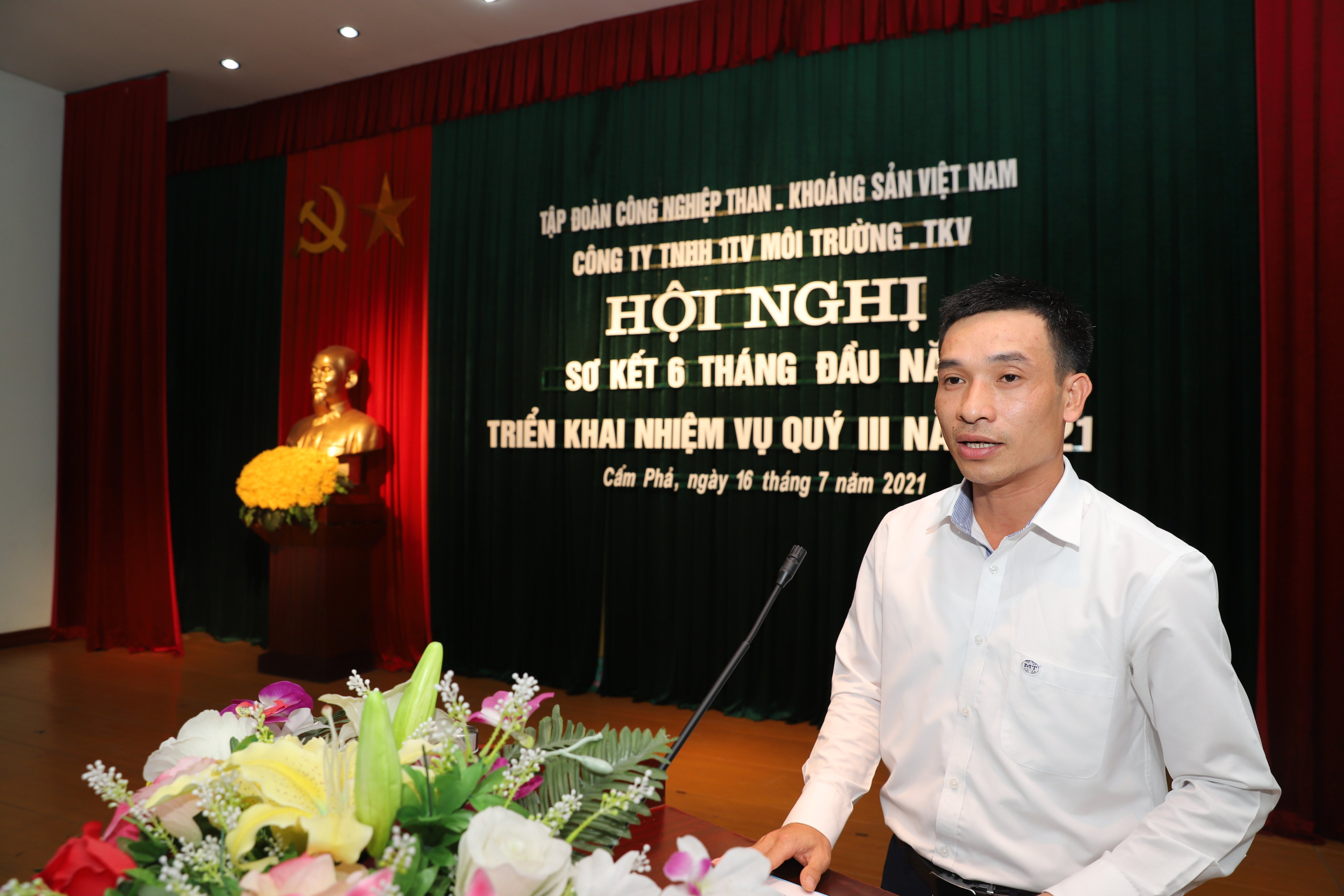 CÔNG TY MÔI TRƯỜNG SƠ KẾT 6 THÁNG ĐẦU NĂM, TRIỂN KHAI NHIỆM VỤ QUÝ III NĂM 2021.