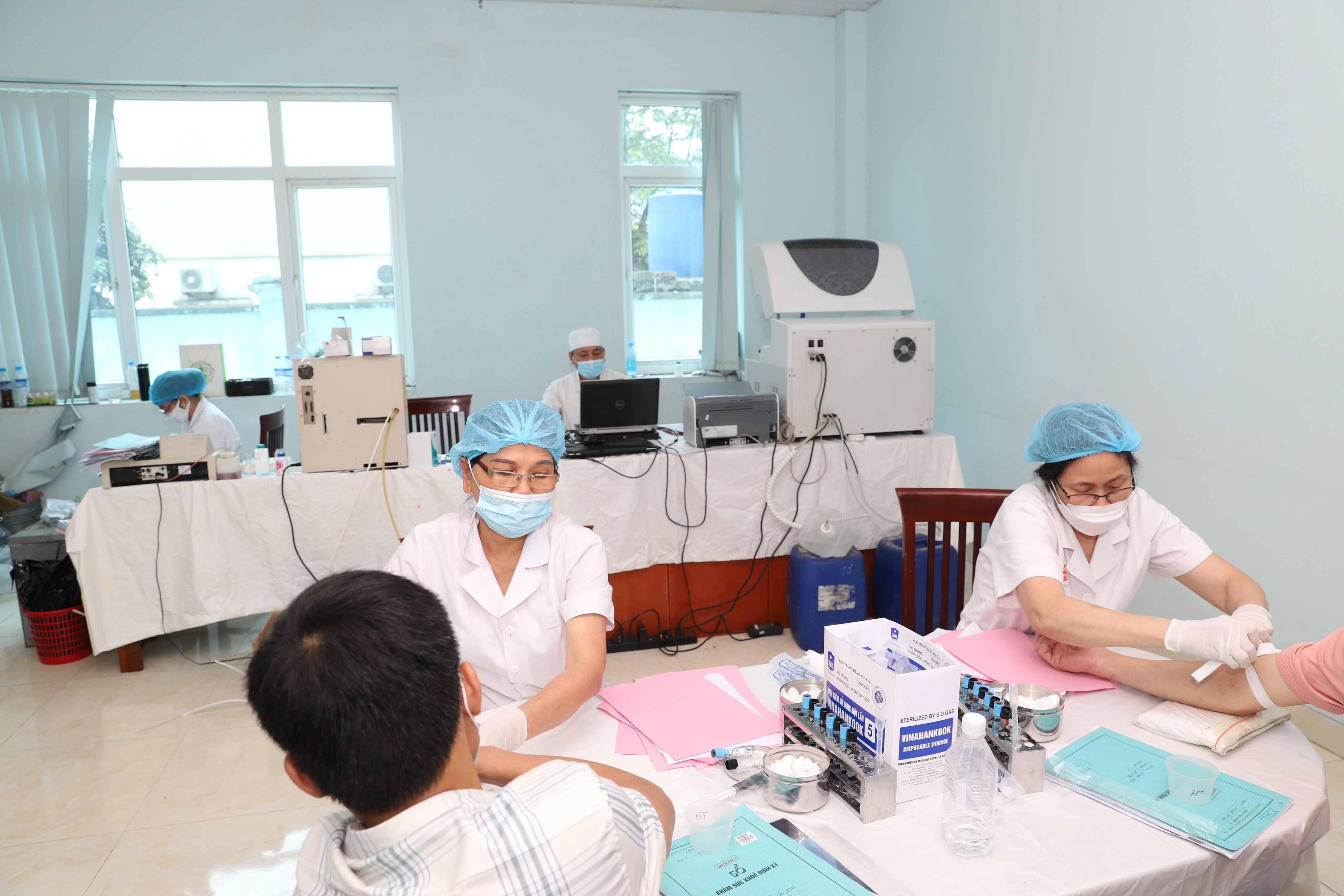 CÔNG TY MÔI TRƯỜNG - TKV TỔ CHỨC KHÁM SỨC KHỎE CHO NGƯỜI LAO ĐỘNG