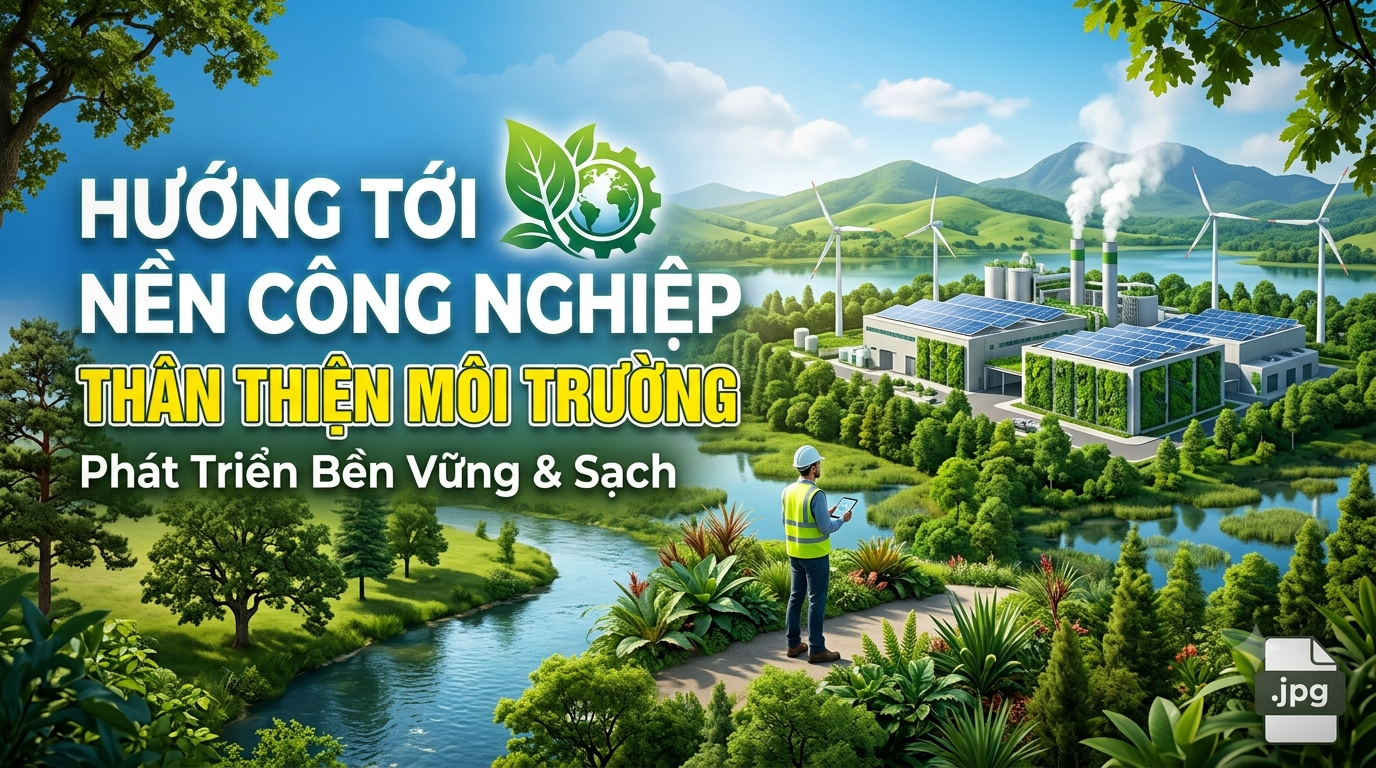 Hướng tới nền công nghiệp thân thiện môi trường